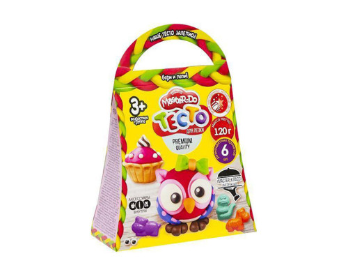 Набір креативної творчості "Master Do" TMD-04-01…06, 6 кольорів тіста Сова