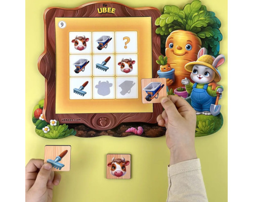 Детская настольная игра "Судоку" (ПСД297) PSD297, 70 фишек