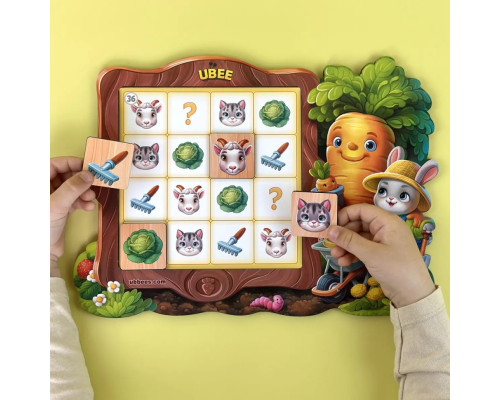 Детская настольная игра "Судоку" (ПСД297) PSD297, 70 фишек