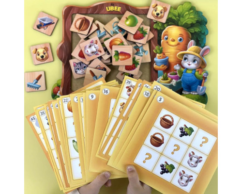 Детская настольная игра "Судоку" (ПСД297) PSD297, 70 фишек