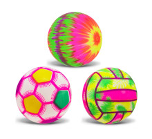 Дитячий яскравий Гумовий м'яч RB26527-7 різнокольоровий, 26 грам, 7 см