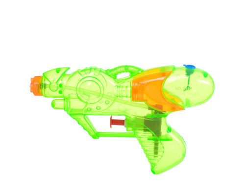 Детская игрушка Водяной пистолет M0869 размер маленький, 15,5 см Зеленый
