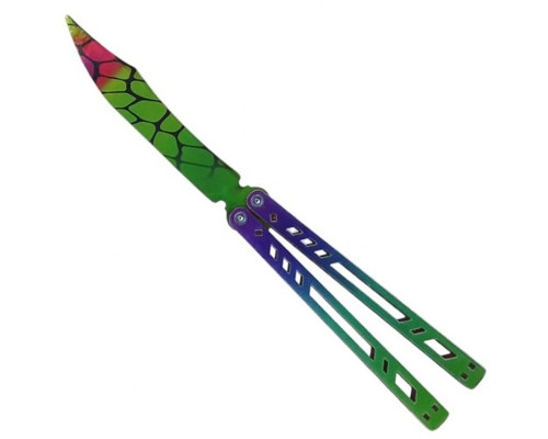 Деревянный сувенирный нож «БАБОЧКА SAPHIRA» BAL-Sap