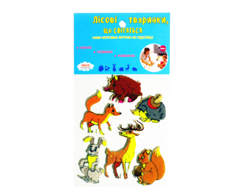 Набір фетрових фігурок на підставці "Лісові тварини" 818013
