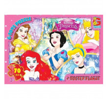 Пазли дитячі "Принцеси Дісней" PD80, 70 елементів