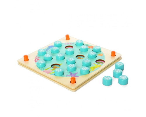 Детская развивающая деревянная игрушка MD 2785 карточки 10 шт