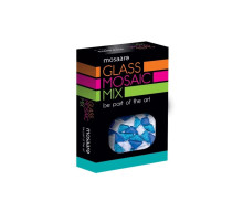 Дитячий набір для творчості "Мозаїчний мікс" MA5001 блакитний, білий, блакитний з глітером