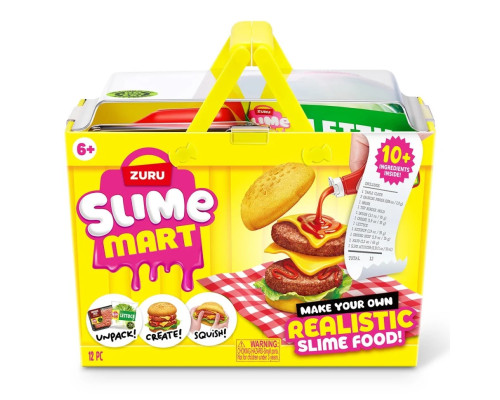 Ігровий набір зі слаймами "Бургер" Slime Mart 15905A із серії "Shopping Basket"