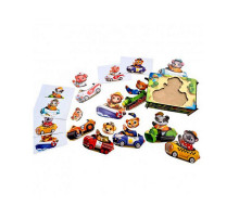 Настільна гра "Веселі водії" Ubumblebees (ПСФ080) PSF080 з картками