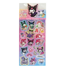 Декоративні наклейки "Sanrio Stickers" SZ240906-1 з блискітками