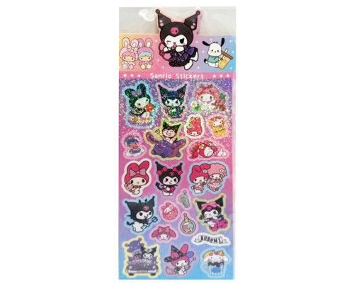Декоративні наклейки "Sanrio Stickers" SZ240906-1 з блискітками