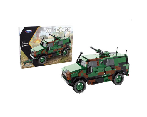 Конструктор "Бронетранспортер Dingo"  XB-06055 670 деталей