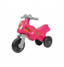 Дитячий толокар "Міні-байк" 4425TXK(Pink) кермо обертається на 360 градусів