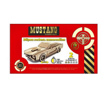 Дерев'яний конструктор Золота Серія автомобіль "Mustang" BB2musta