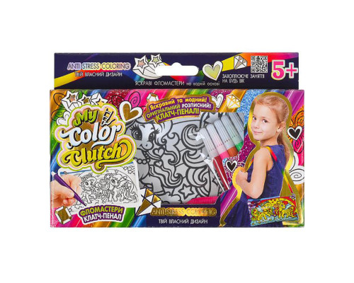 Набор для творчества "My Color Clutch" CCL-02-01U...06U с фломастерами Вид 1