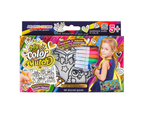 Набор для творчества "My Color Clutch" CCL-02-01U...06U с фломастерами Вид 2