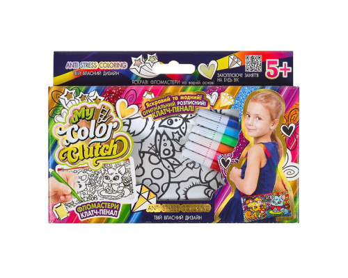 Набор для творчества "My Color Clutch" CCL-02-01U...06U с фломастерами Вид 4