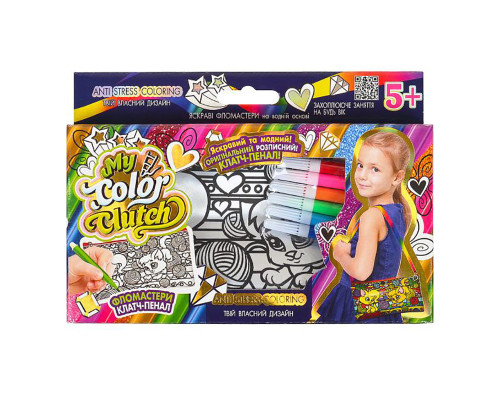 Набор для творчества "My Color Clutch" CCL-02-01U...06U с фломастерами Вид 5