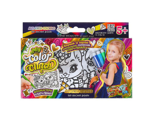 Набор для творчества "My Color Clutch" CCL-02-01U...06U с фломастерами Вид 6