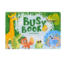 Мягкая развивающая игрушка-книжечка "Busybook" 557-581-583-2