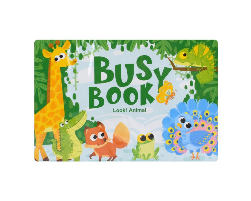 М'яка розвиваюча іграшка-книжечка "Busybook" 557-581-583-2