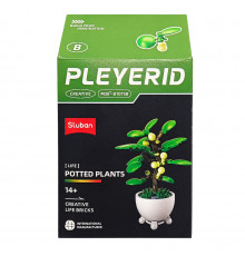Дитячий конструктор "Квіти у горщику" Potted Plants SLUBAN M38-B1075B