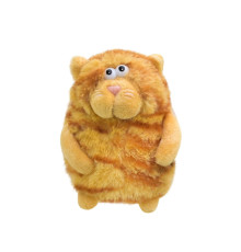 Дитяча м'яка іграшка "Кумедний кіт" C6303(Orange) розмір 13 см