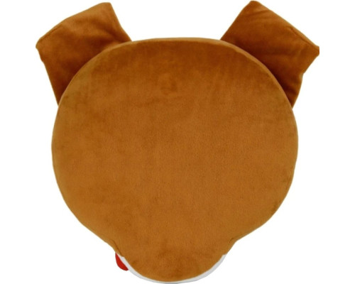 Подушка декоративная пес Патрон FWPATRONPI22WTBN2, 34 см