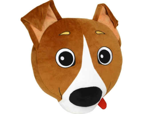 Подушка декоративная пес Патрон FWPATRONPI22WTBN2, 34 см