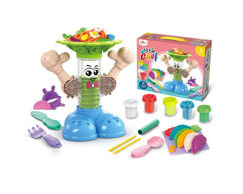 Набір для творчості 6828-2 пластилін "Шеф-кухар", формочки, аксесуари