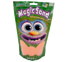 Креативна творчість "Кінетичний пісок Magic sand" 39404-7 помаранчевий 1 кг