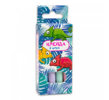 Крейда "Маленька кругла" 50104, 8 штук, різнокольорові