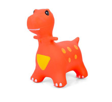 Детская игрушка-прыгун "Динозавр" MS 4152-1(Orange) резина, до 20 кг
