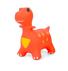 Дитяча іграшка-стрибун "Динозавр" MS 4152-1(Orange) гума, до 20 кг