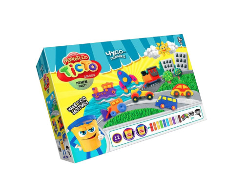 Набір для творчості "Тісто для ліплення Master Do" TMD-07-01-04U укр  Диво техніка