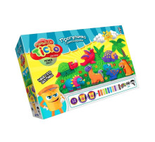 Набір для творчості "Тісто для ліплення Master Do" TMD-07-01-04U укр  Прогулянка з динозаврами
