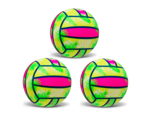 Дитячий яскравий Гумовий м'яч RB26527-8 різнокольоровий, 26 грам, 7 см