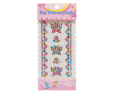 Наклейки декоративні XY-005-13 для авто, ноутбуків, телефонів