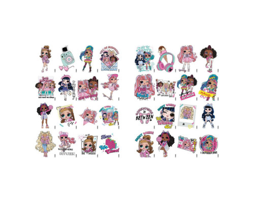 Детская книга-раскраска "Tweens Ali Dance" LCB9 со стикерами