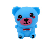 Детская антистресс-игрушка Яркий Мишка sa1673(Blue) 6 см