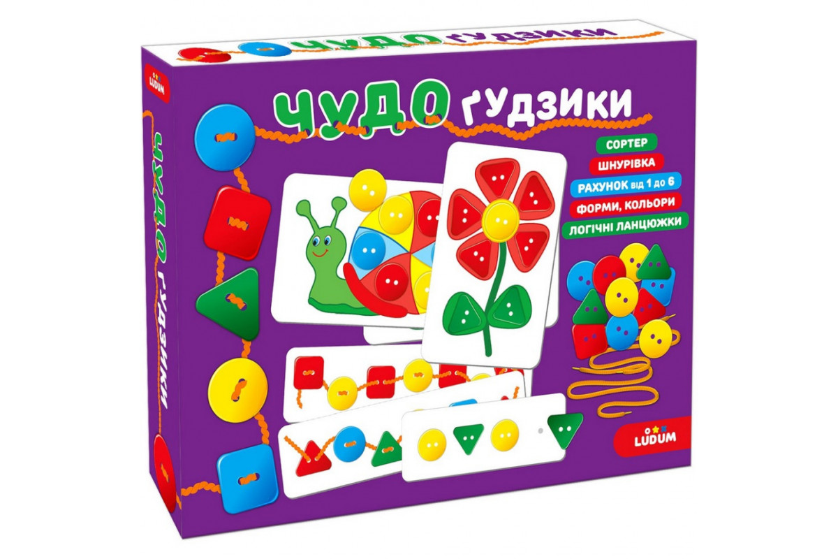 Гра настільна "ЧУДО-гудзики" ME5032-13