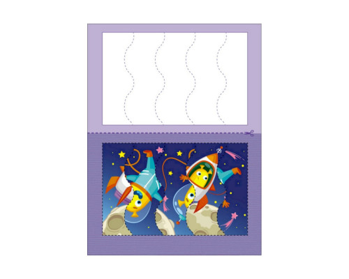 Развивающие тетради "Пришельцы" 20413 пазлы-разрезалки