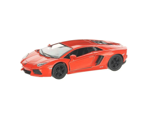 Автомодель легкова LAMBORGHINI AVENTADOR LP 700-4, 5" KT5355W, 1:38  Помаранчевий