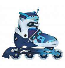 Детские раздвижные ролики A4156-L-BL, размер 39-42