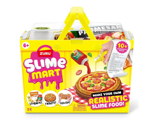 Ігровий набір зі слаймами "Піца" Slime Mart 15905B із серії "Shopping Basket"