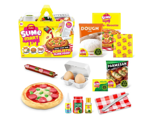 Ігровий набір зі слаймами "Піца" Slime Mart 15905B із серії "Shopping Basket"