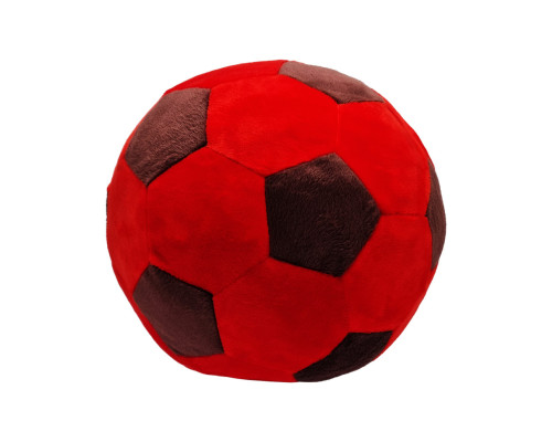 Іграшка м'яконабивна М'яч футбольний МС 180402-01(Red) 22 см