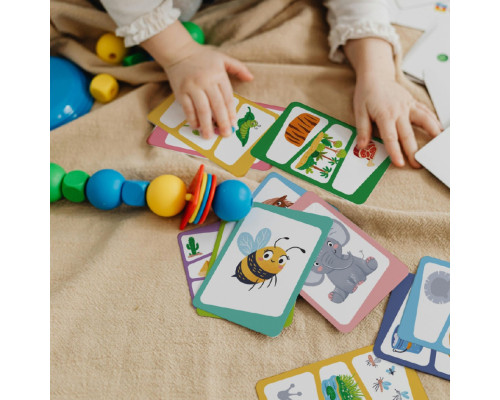 Настільна карткова гра для дітей "Вікторина: Вгадай тварину!" 301244