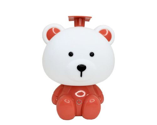 Нічник дитячий "Ведмідь" MGZ-1406(Coral) мережевий, живлення від USB