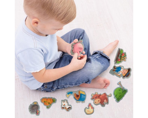 Набір магнітів Magdum "Весела Ферма" ML4031-10 EN